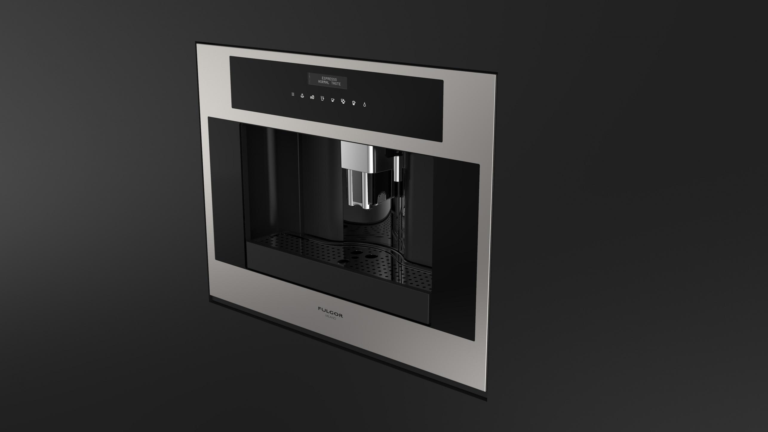 24" BUILTIN COFFEE MACHINE Fulgor Milano